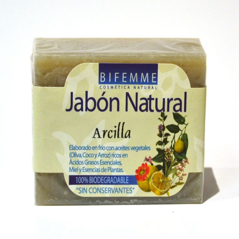 JABON NATURAL ARCILLA 100 gr
