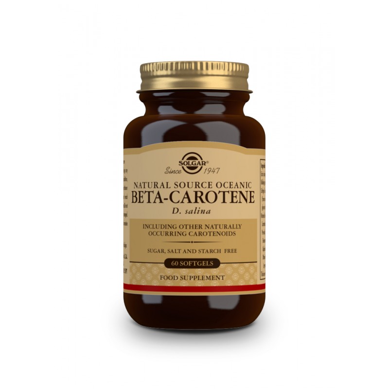 BETA CAROTENO 100% NATURAL 60 caps