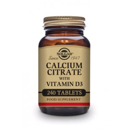 CITRATO DE CALCIO CON VITAMINA D 240 comp