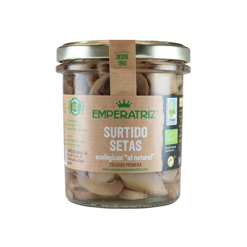 Surtido setas bio 355ml Emperatriz | Dietisur