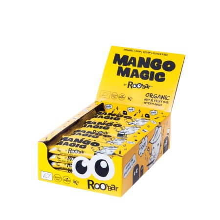 Barrita Mango Magic bio 20x30g RooBar | Dietisur