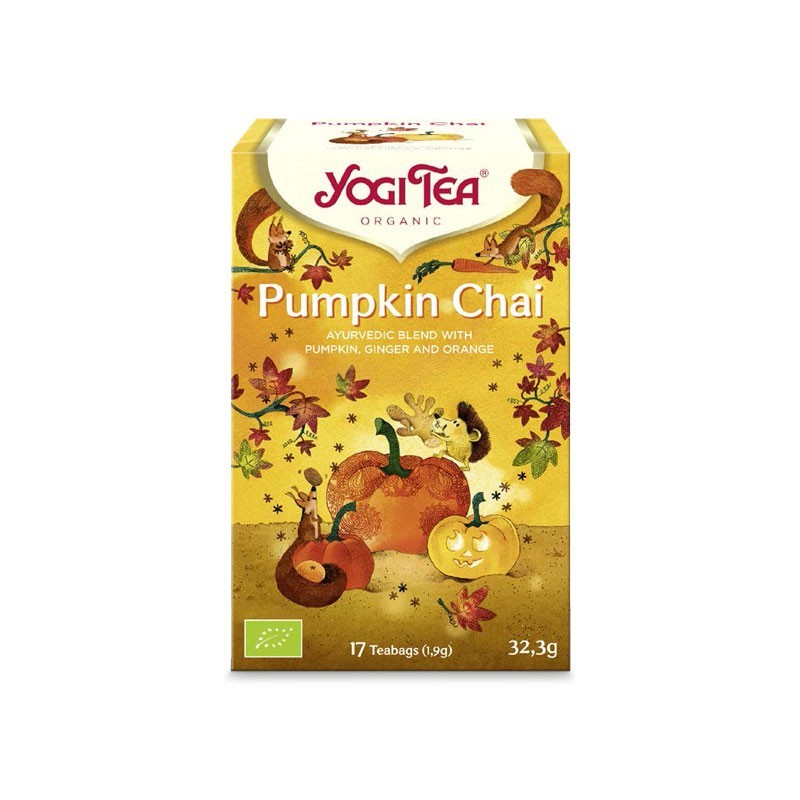 Yogi Tea Pumpkin Chai Bio 17 filtros | Dietisur