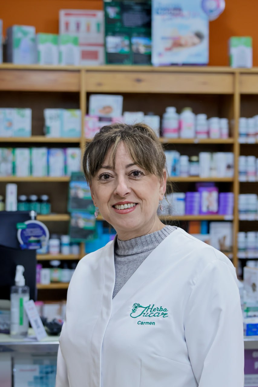 Carmen Capita Soto - Especialista en cosmética natural - Herbolario Júcar